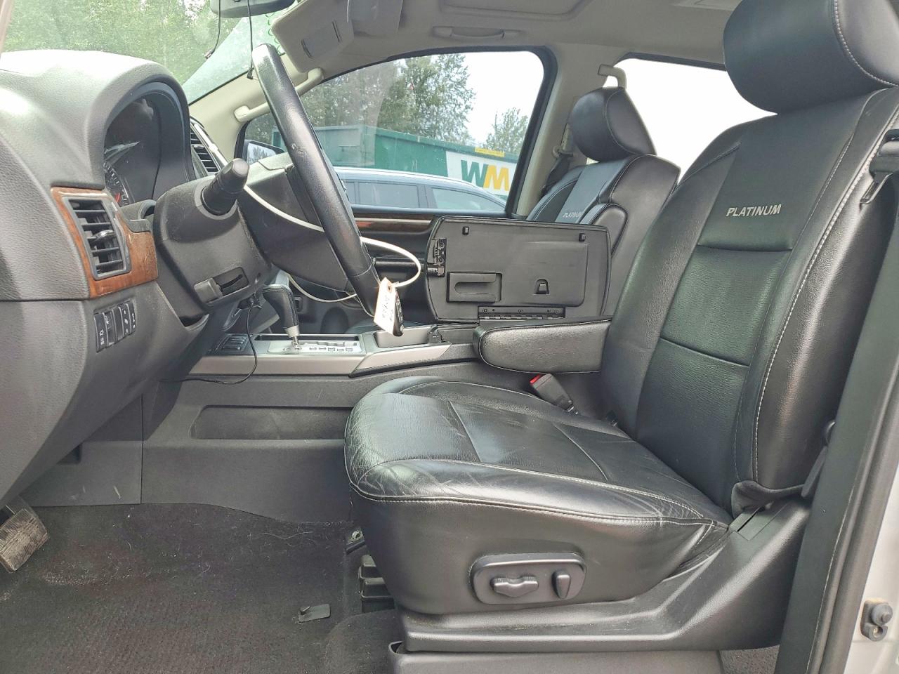 2012 Nissan Armada Platinum Silver vin: 5N1BA0NEXCN618715