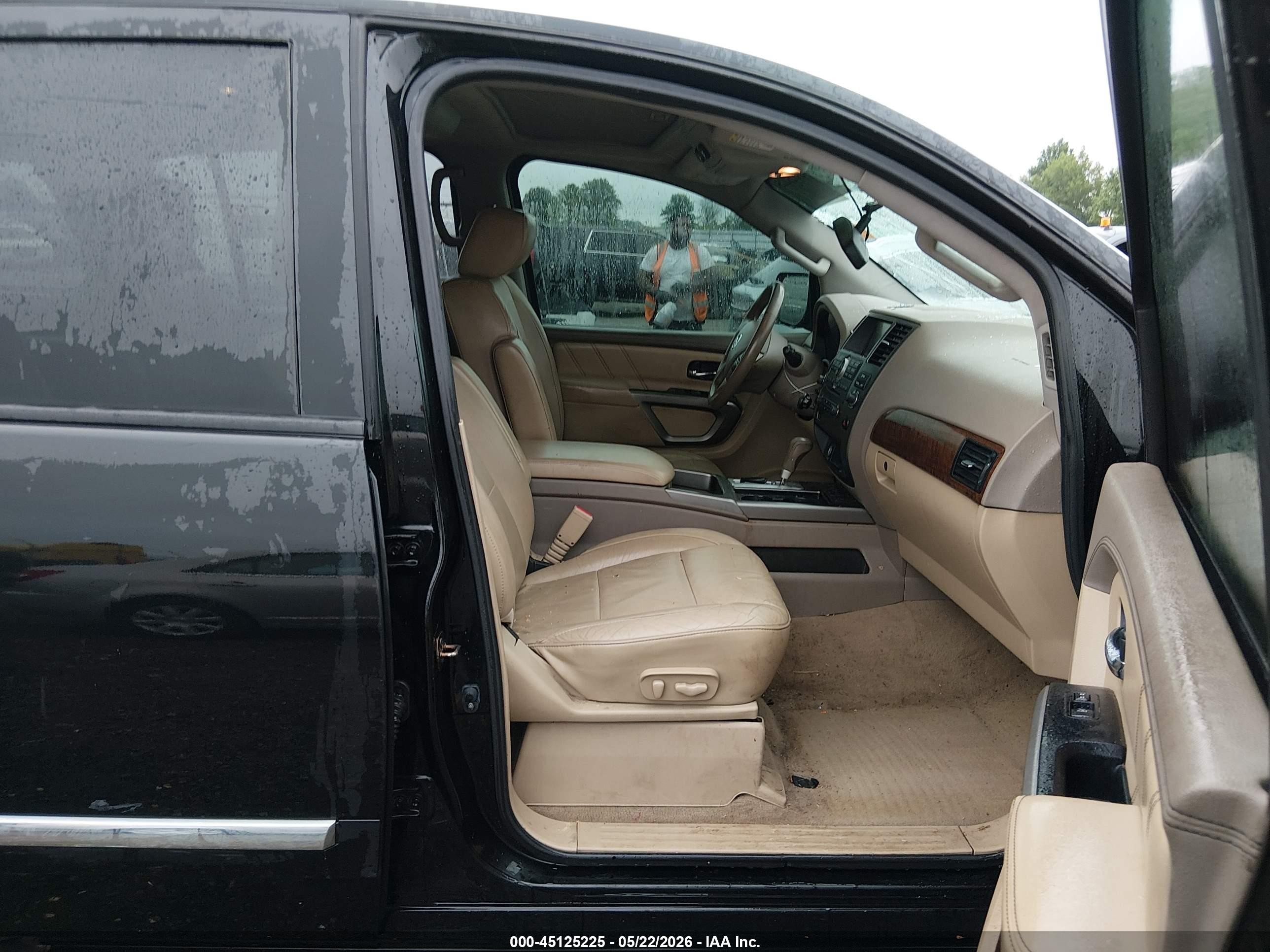 2015 Nissan Armada Platinum Black vin: 5N1BA0NF0FN605114