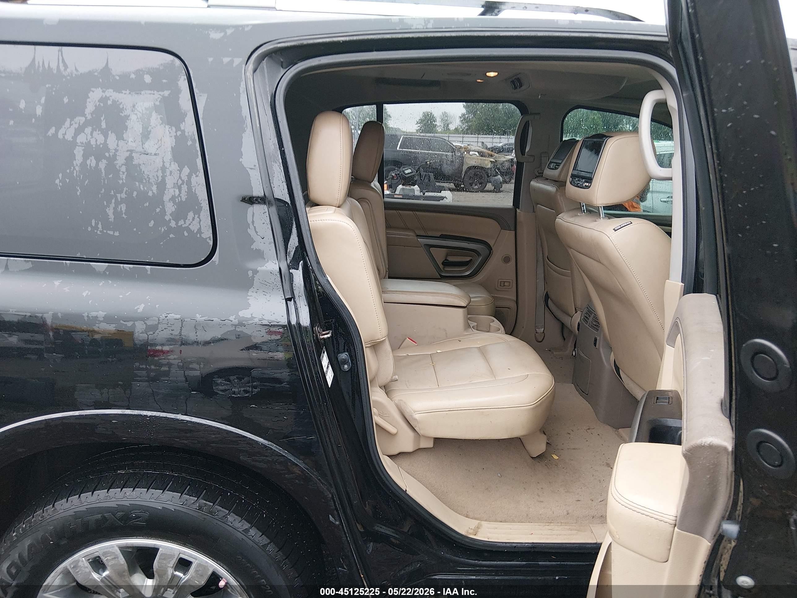 2015 Nissan Armada Platinum Black vin: 5N1BA0NF0FN605114