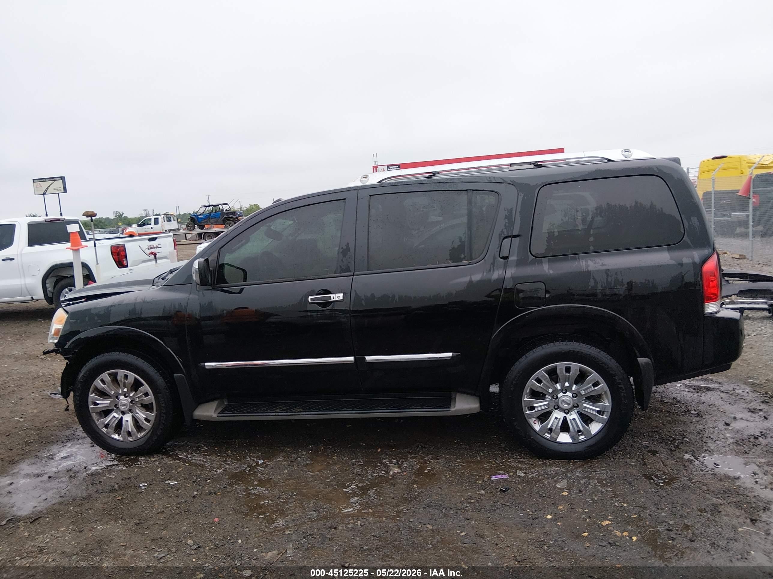 2015 Nissan Armada Platinum Black vin: 5N1BA0NF0FN605114