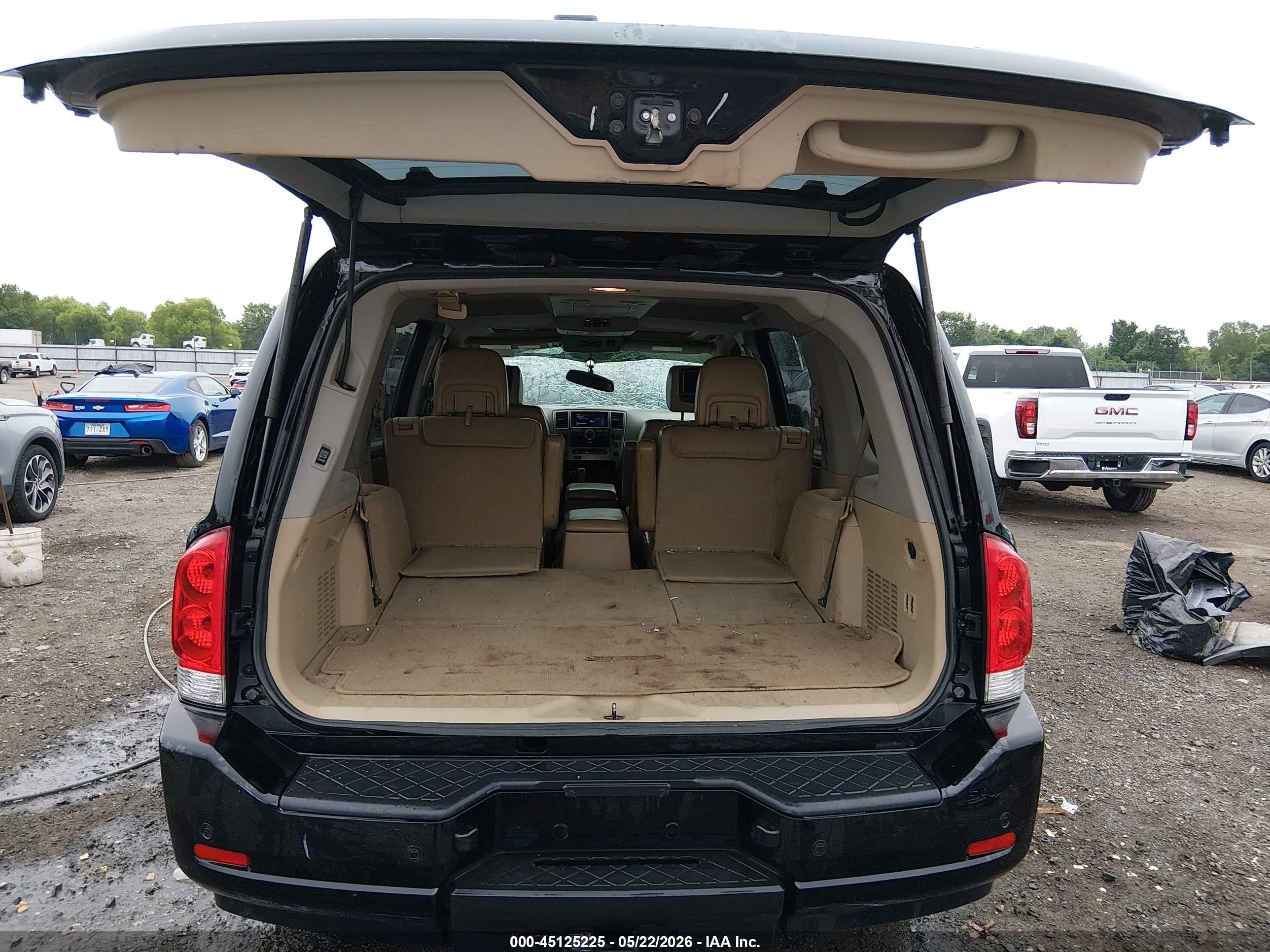 2015 Nissan Armada Platinum Black vin: 5N1BA0NF0FN605114