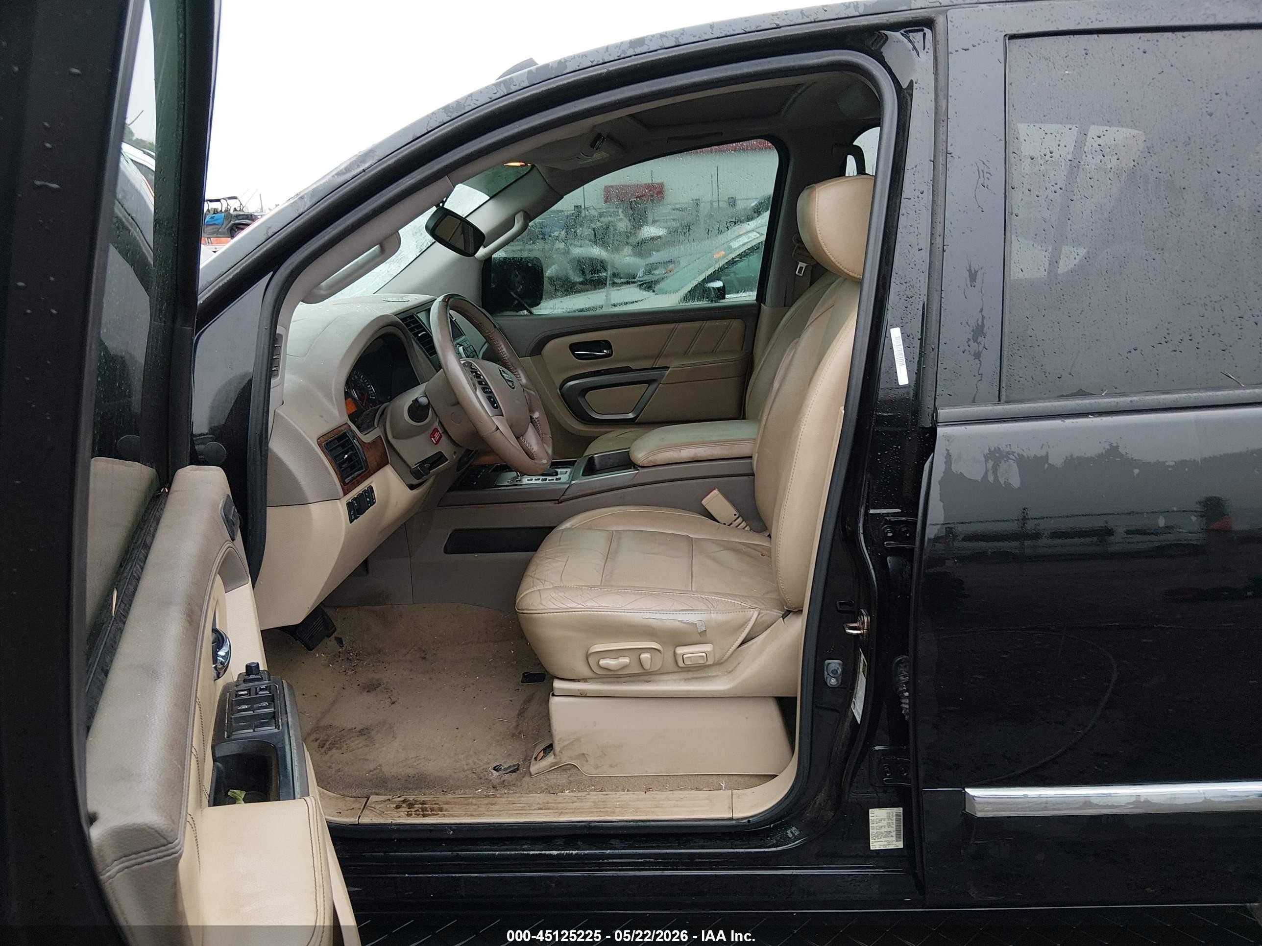 2015 Nissan Armada Platinum Black vin: 5N1BA0NF0FN605114