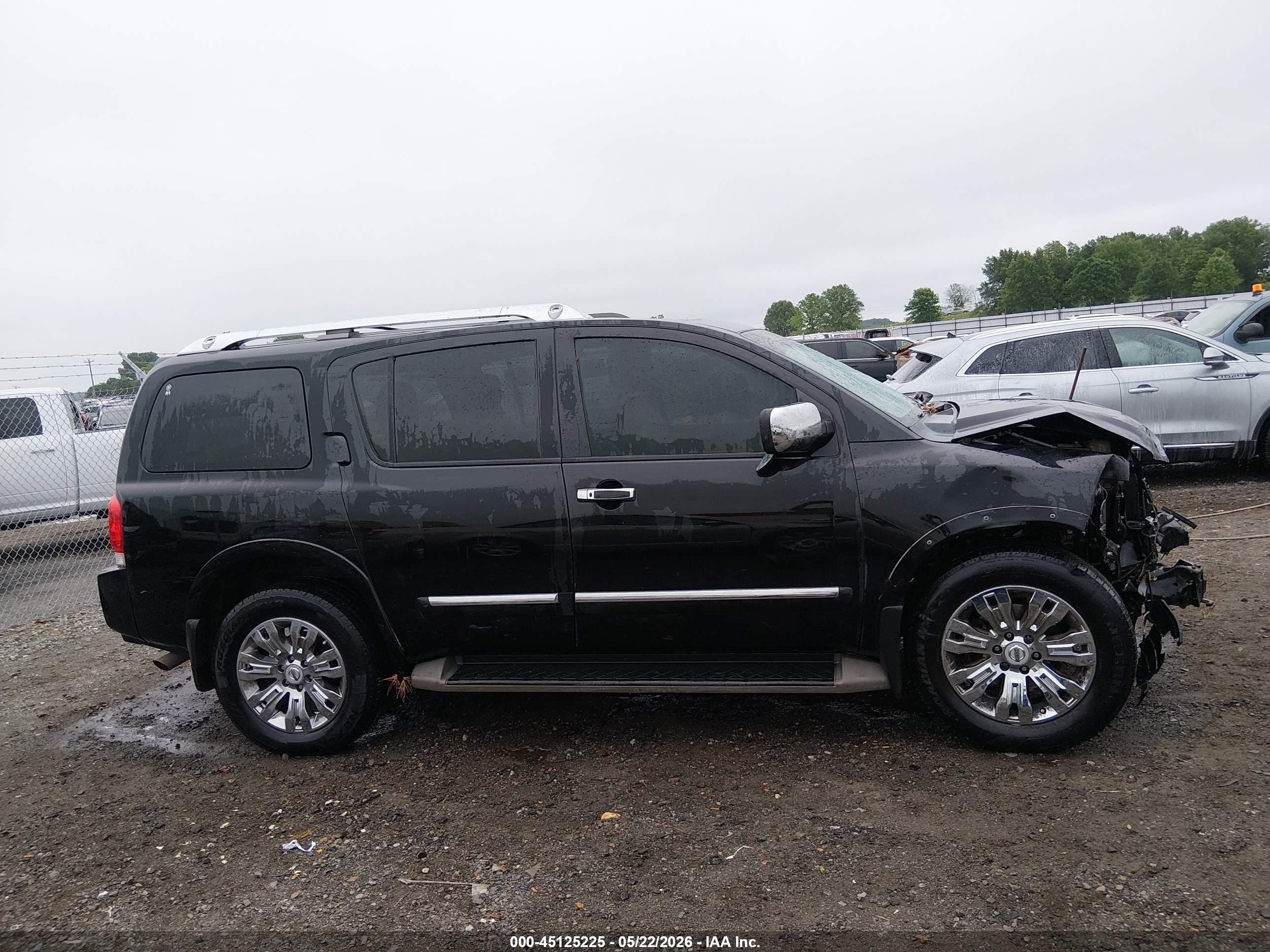 2015 Nissan Armada Platinum Black vin: 5N1BA0NF0FN605114