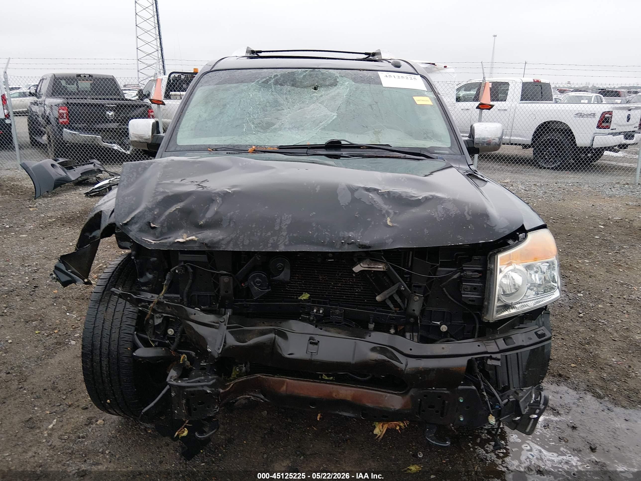 2015 Nissan Armada Platinum Black vin: 5N1BA0NF0FN605114