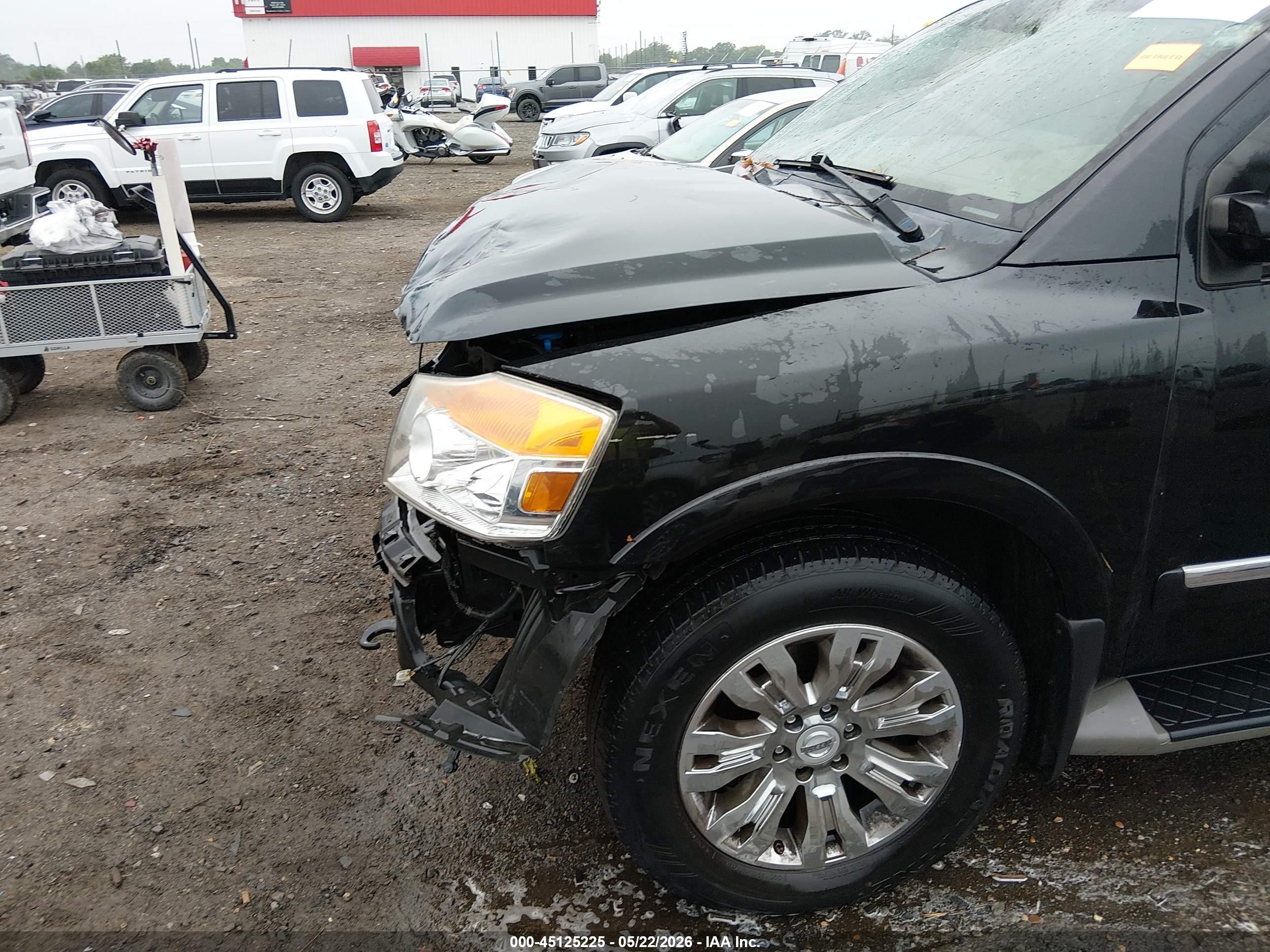 2015 Nissan Armada Platinum Black vin: 5N1BA0NF0FN605114