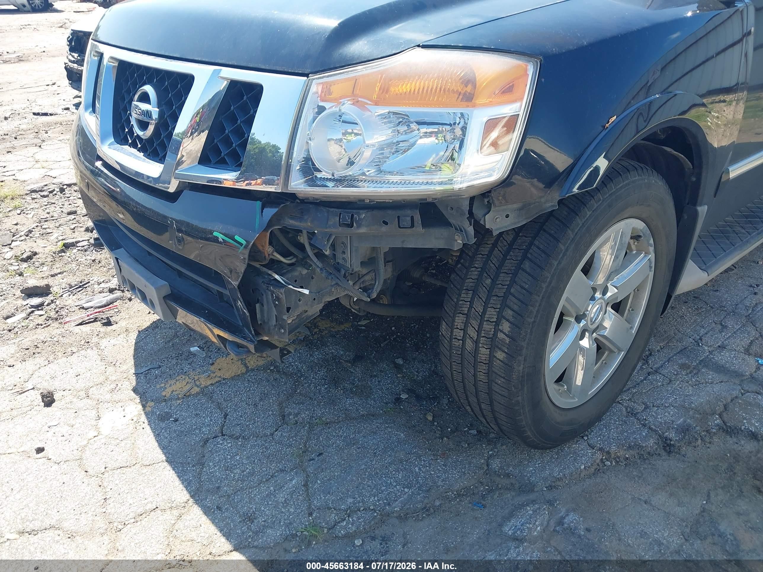 2012 Nissan Armada Platinum Black vin: 5N1BA0NF1CN618952