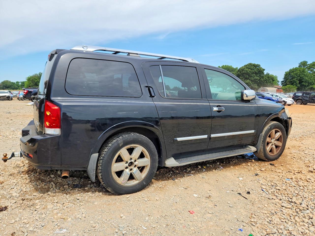 2013 Nissan Armada Platinum Black vin: 5N1BA0NF1DN606236