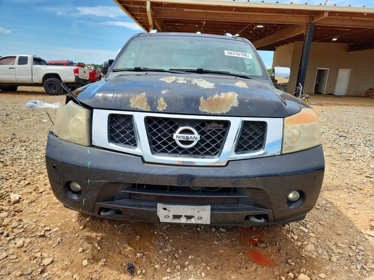 2013 Nissan Armada Platinum Black vin: 5N1BA0NF1DN606236