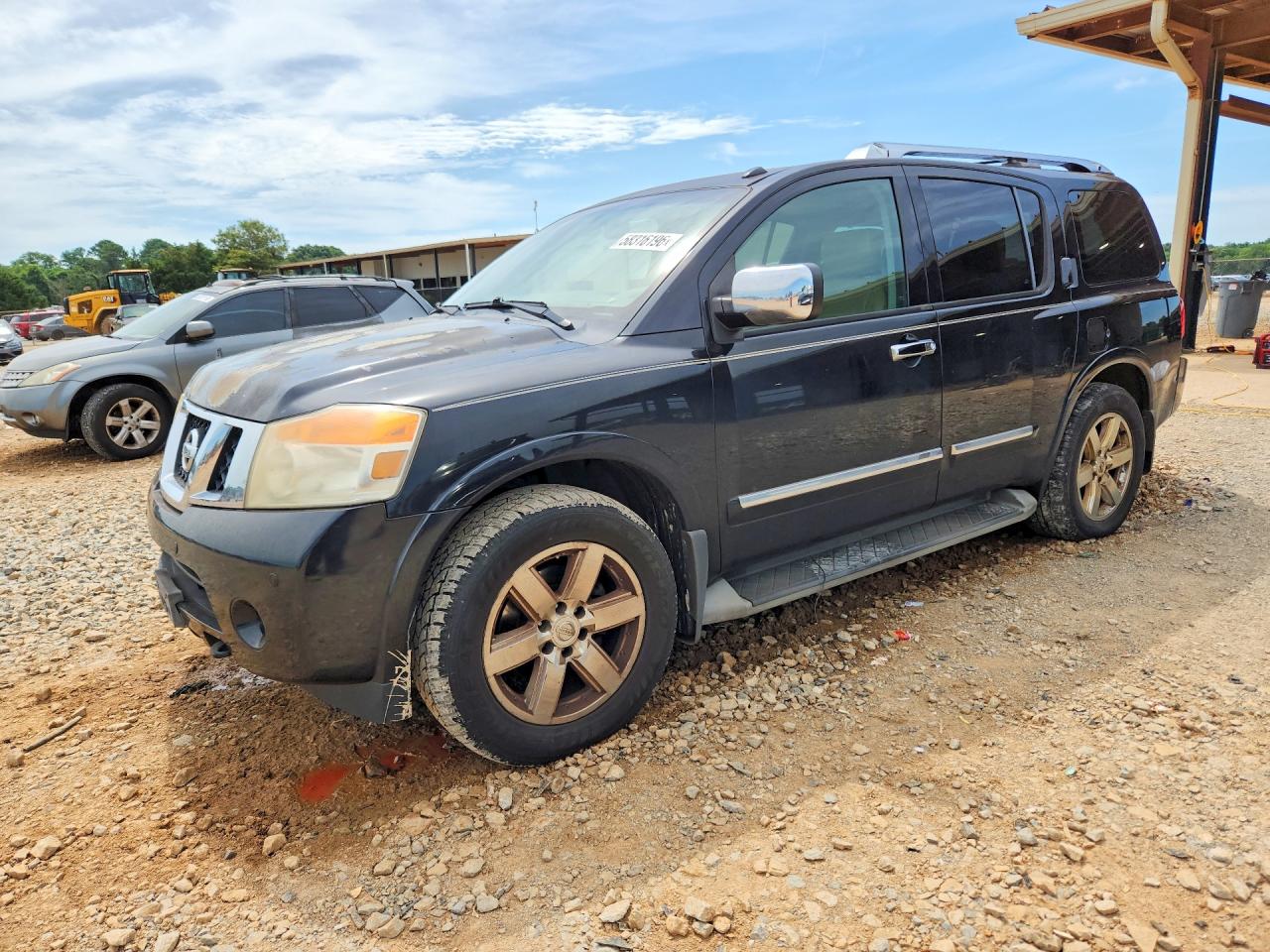 2013 Nissan Armada Platinum Black vin: 5N1BA0NF1DN606236