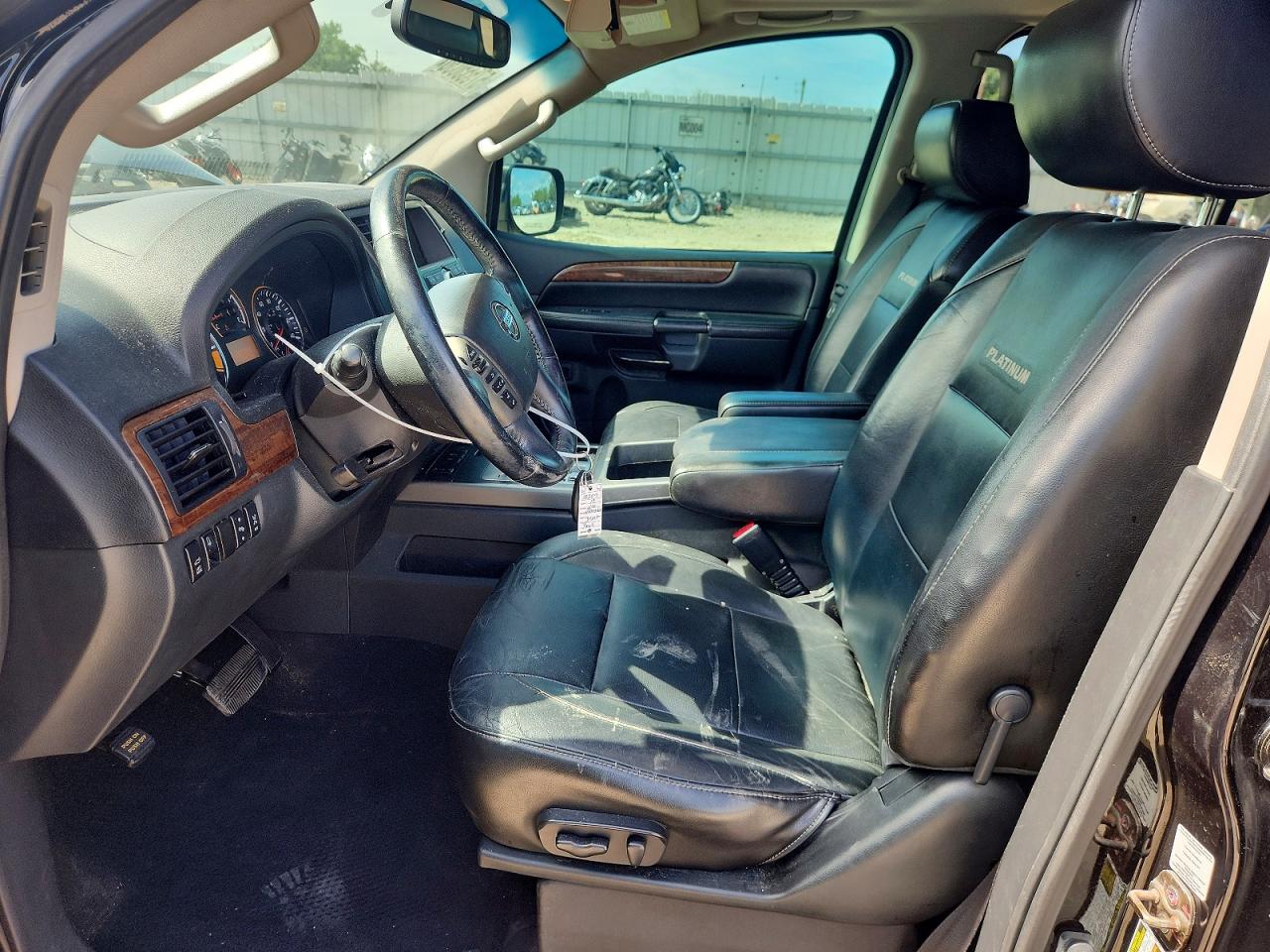 2013 Nissan Armada Platinum Черный vin: 5N1BA0NF1DN609282