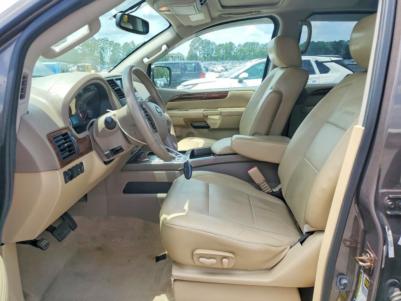 2013 Nissan Armada Platinum Gray vin: 5N1BA0NF1DN612134