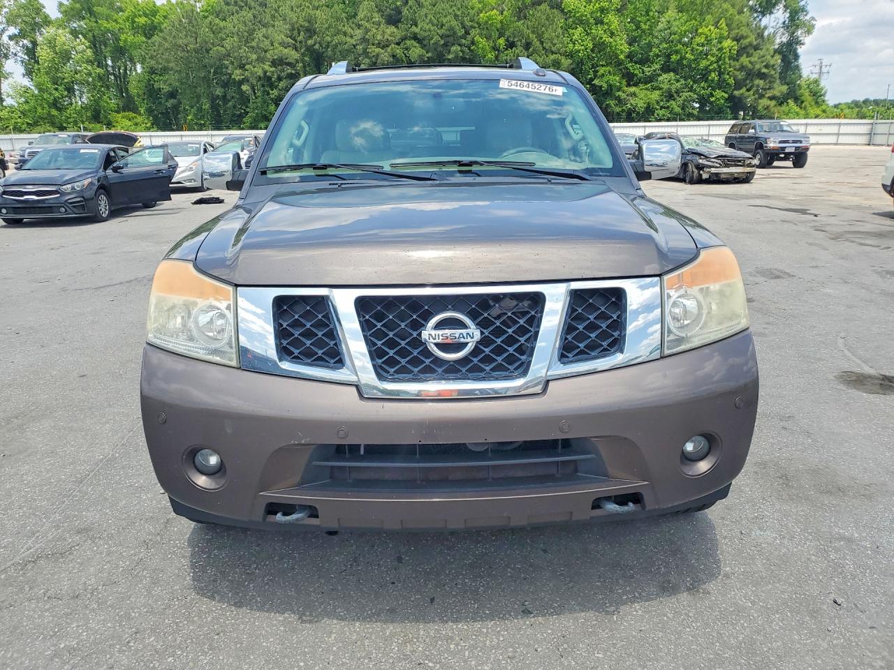 2013 Nissan Armada Platinum Gray vin: 5N1BA0NF1DN612134