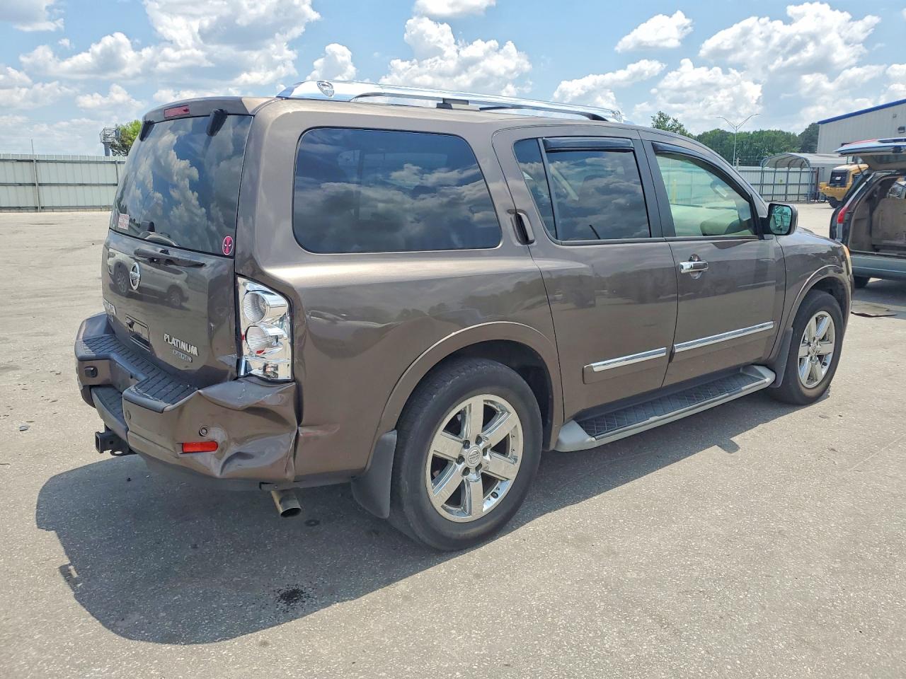 2013 Nissan Armada Platinum Gray vin: 5N1BA0NF1DN612134