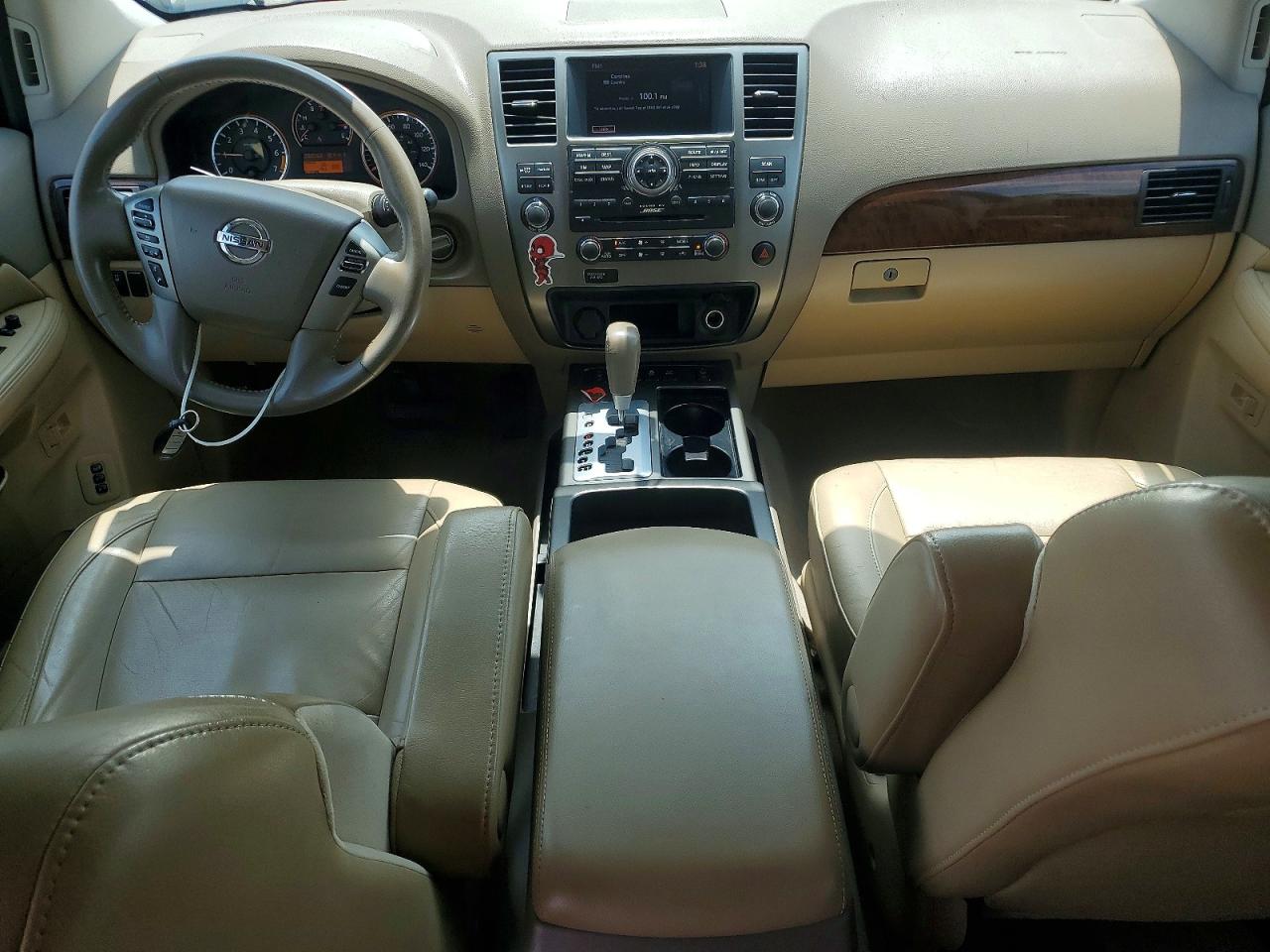 2013 Nissan Armada Platinum Gray vin: 5N1BA0NF1DN612134