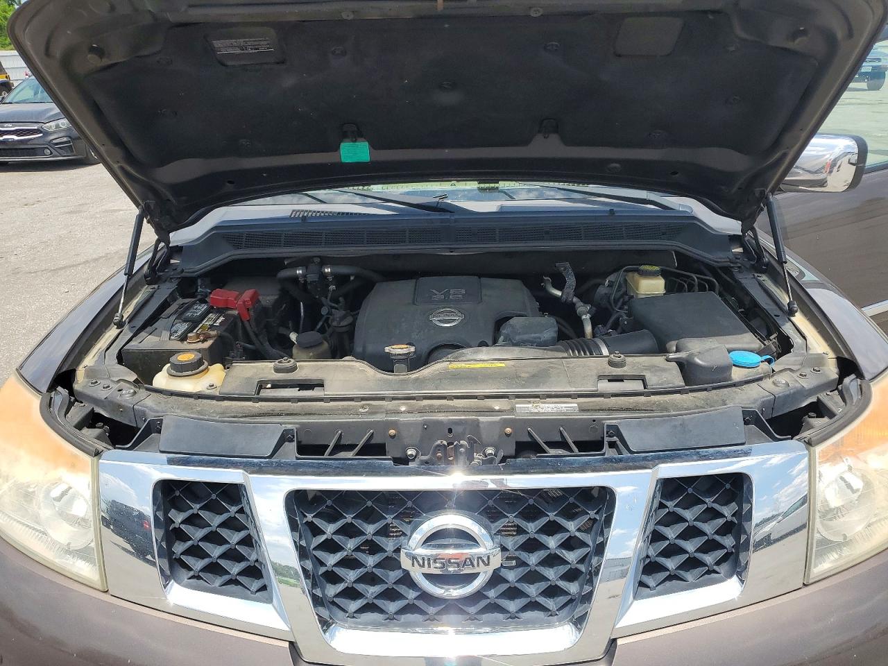2013 Nissan Armada Platinum Gray vin: 5N1BA0NF1DN612134