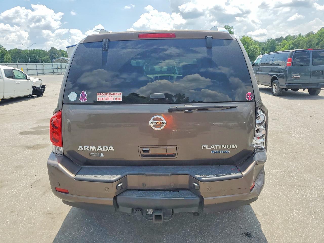 2013 Nissan Armada Platinum Gray vin: 5N1BA0NF1DN612134