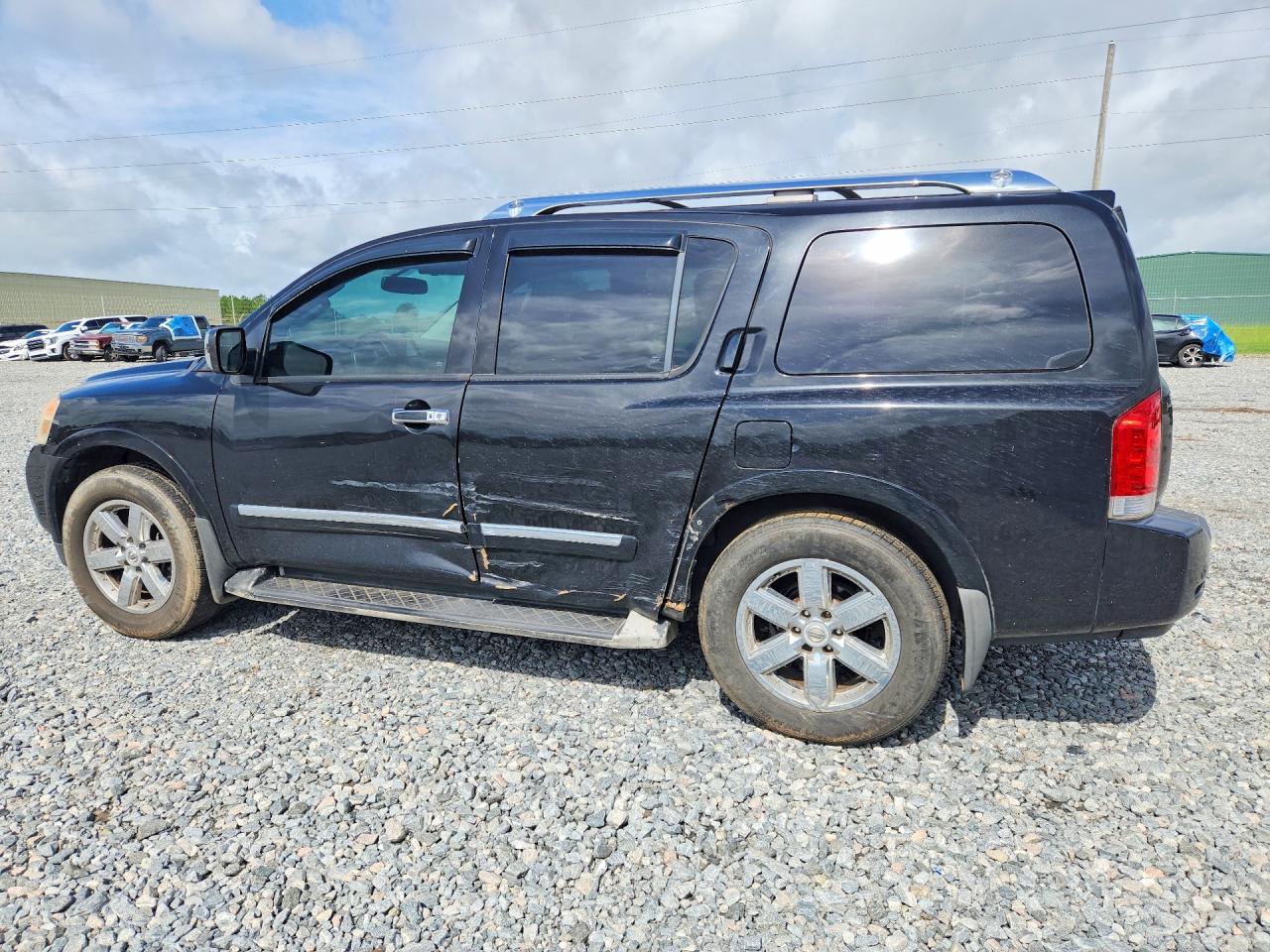 2013 Nissan Armada Platinum Black vin: 5N1BA0NF1DN613722
