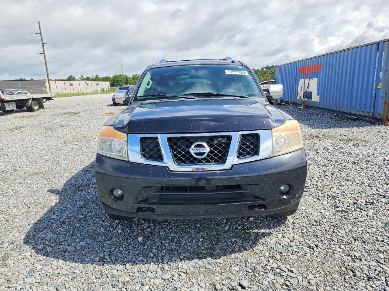 2013 Nissan Armada Platinum Black vin: 5N1BA0NF1DN613722