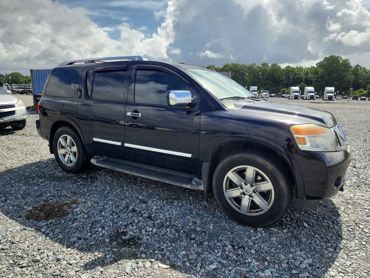 2013 Nissan Armada Platinum Black vin: 5N1BA0NF1DN613722