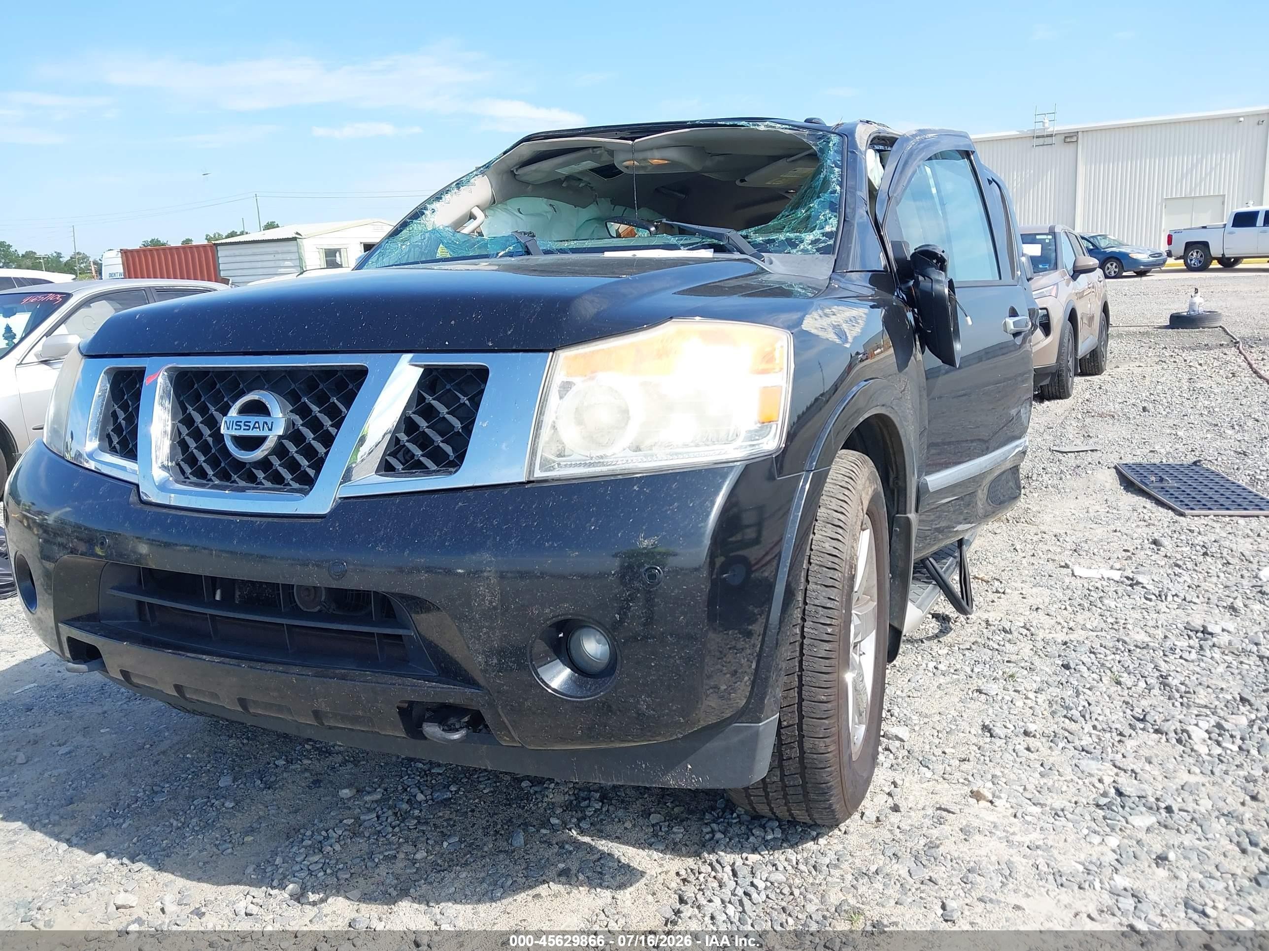 2014 Nissan Armada Platinum Black vin: 5N1BA0NF1EN610126