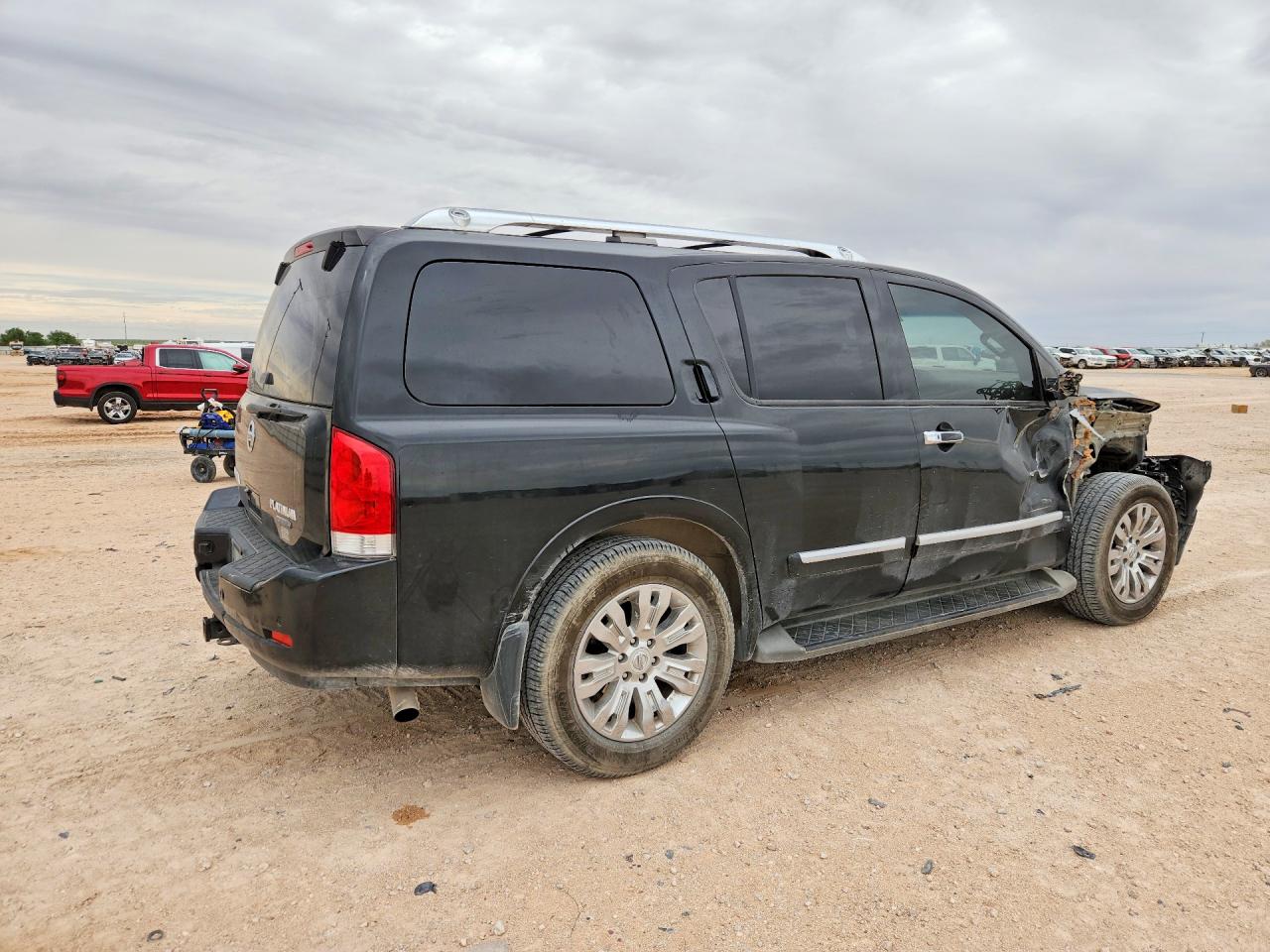 2015 Nissan Armada Platinum Black vin: 5N1BA0NF1FN610659