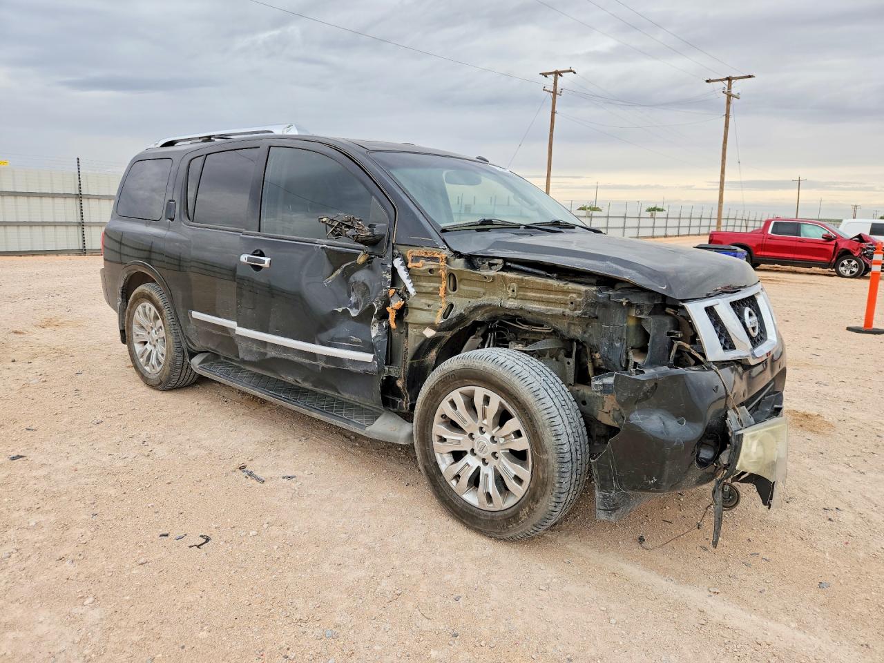 2015 Nissan Armada Platinum Black vin: 5N1BA0NF1FN610659