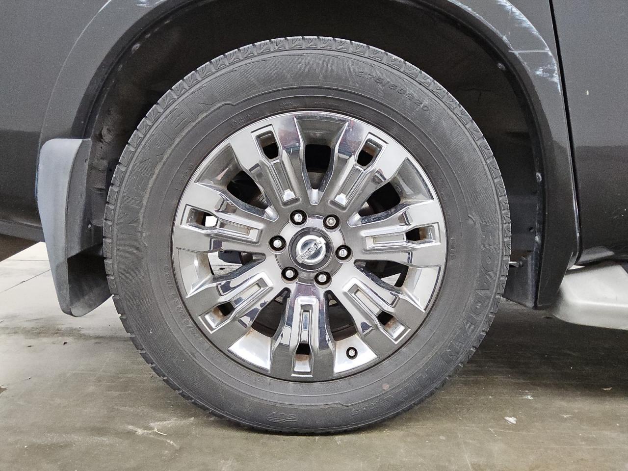 2015 Nissan Armada Platinum Черный vin: 5N1BA0NF2FN609990 Damage: Right Qtr Flare, Heavy Scratch, > 12 Inches