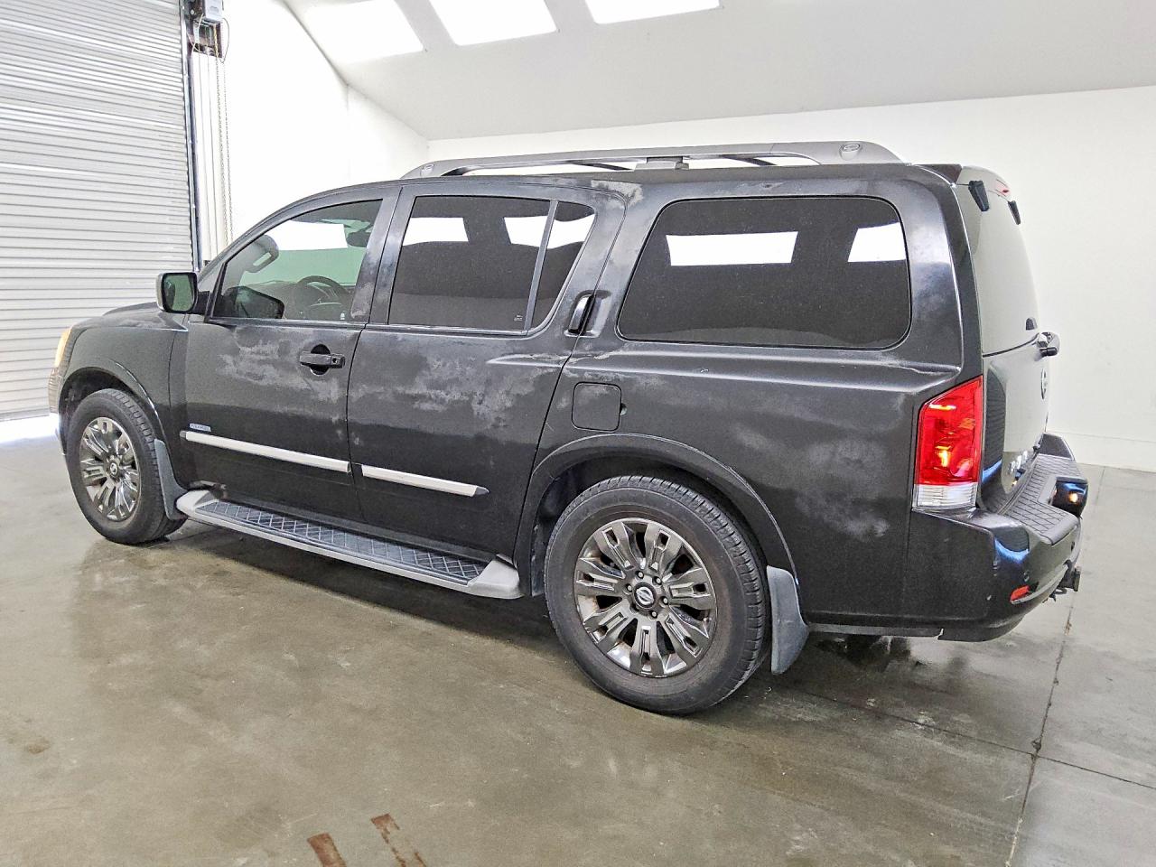 2015 Nissan Armada Platinum Черный vin: 5N1BA0NF2FN609990