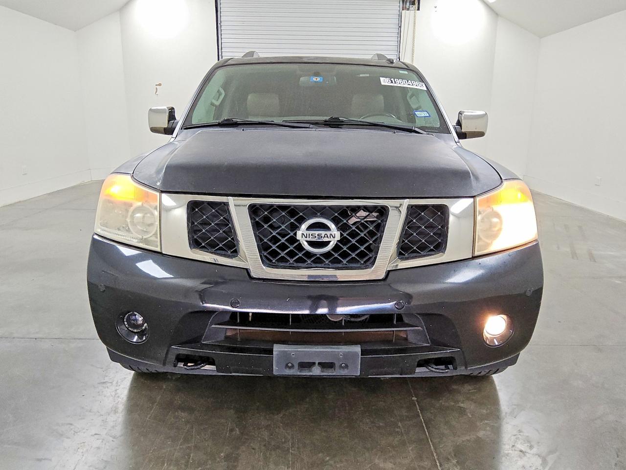 2015 Nissan Armada Platinum Черный vin: 5N1BA0NF2FN609990