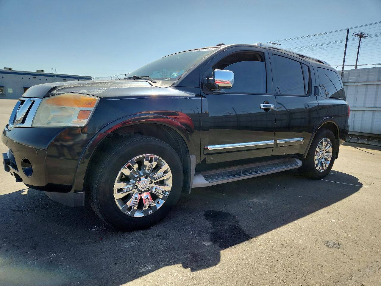 2015 Nissan Armada Platinum Black vin: 5N1BA0NF3FN611599