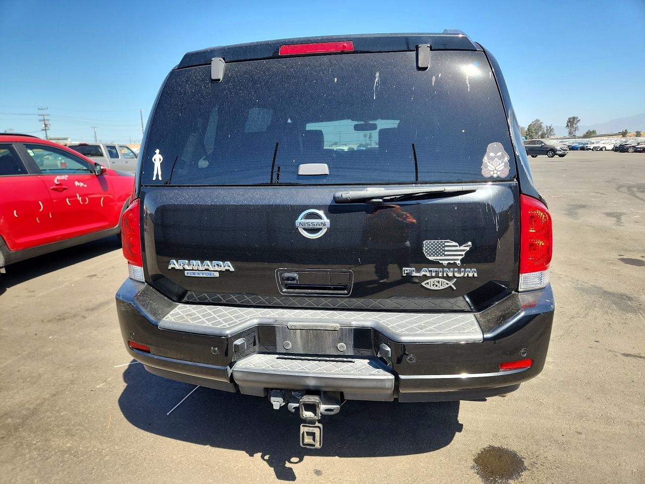 2015 Nissan Armada Platinum Black vin: 5N1BA0NF3FN611599