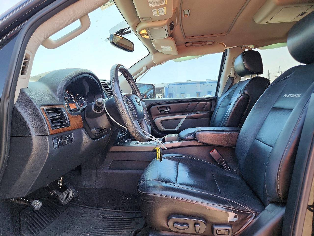 2015 Nissan Armada Platinum Black vin: 5N1BA0NF3FN611599