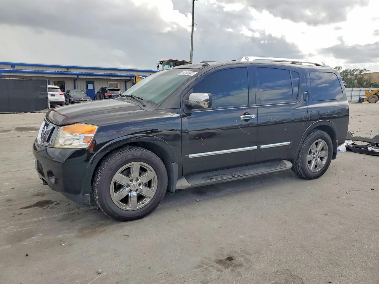 2011 Nissan Armada Platinum Black vin: 5N1BA0NF4BN601187