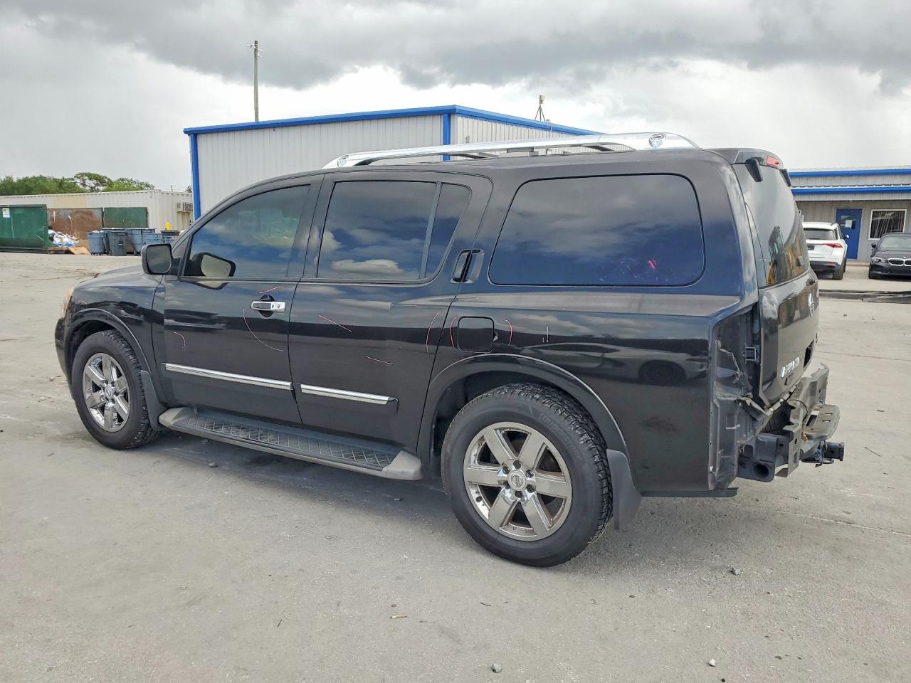 2011 Nissan Armada Platinum Black vin: 5N1BA0NF4BN601187