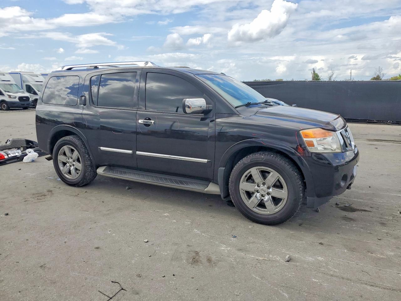 2011 Nissan Armada Platinum Black vin: 5N1BA0NF4BN601187