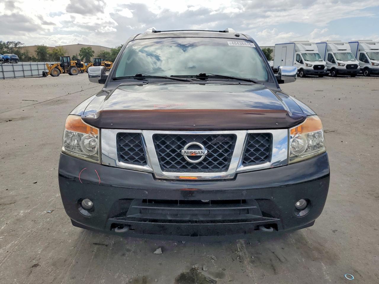 2011 Nissan Armada Platinum Black vin: 5N1BA0NF4BN601187
