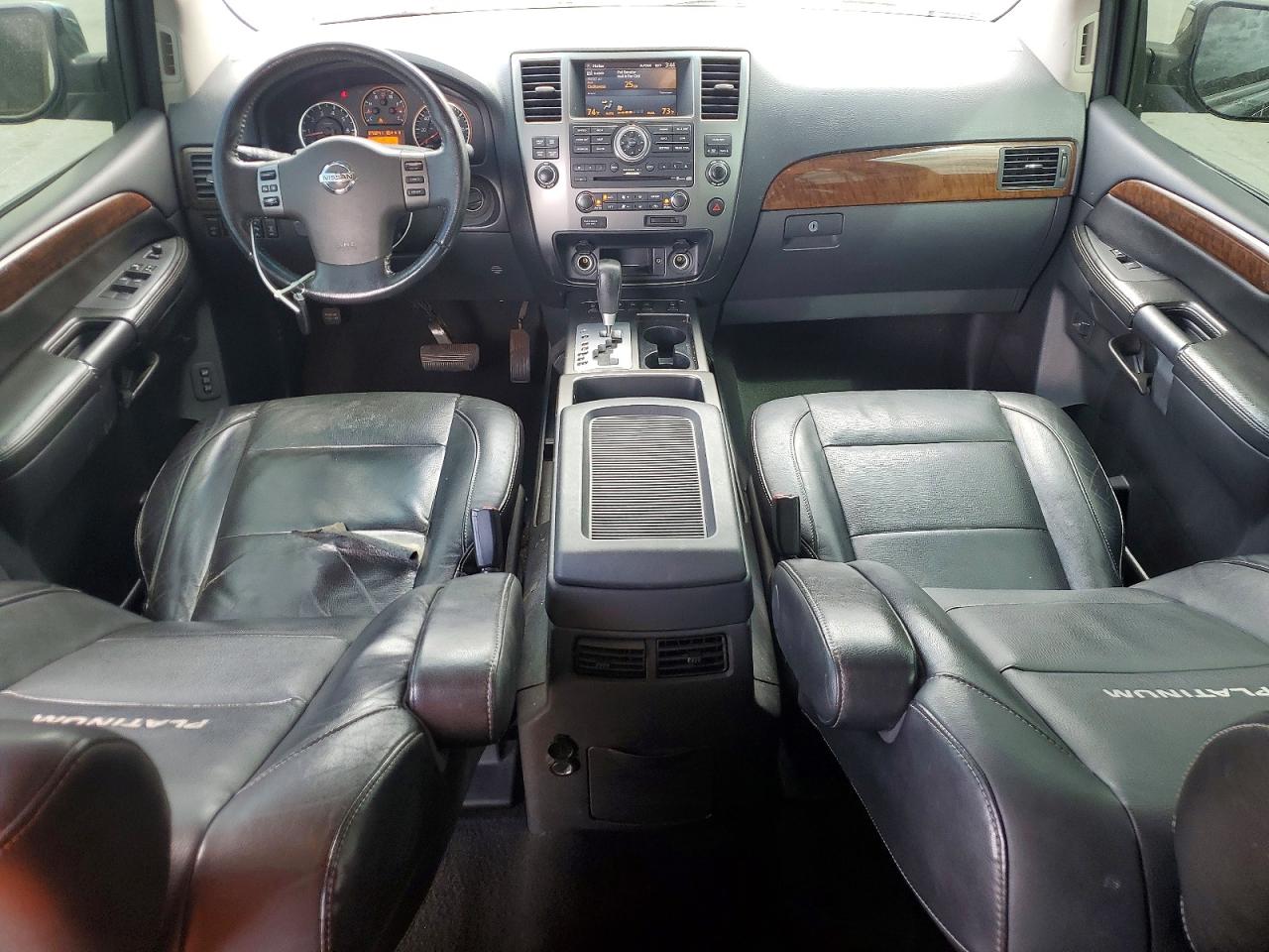 2011 Nissan Armada Platinum Black vin: 5N1BA0NF4BN601187