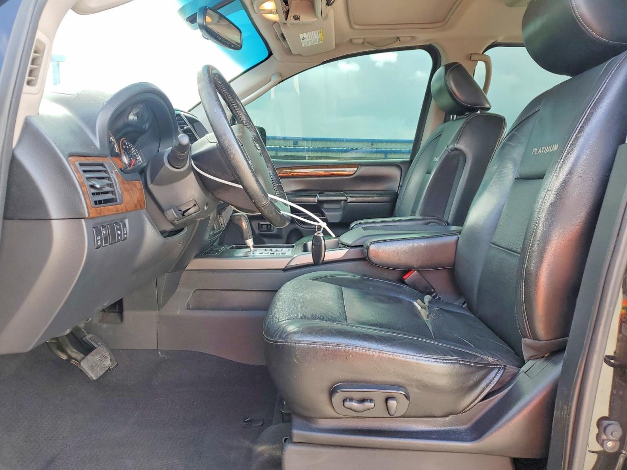 2011 Nissan Armada Platinum Black vin: 5N1BA0NF4BN601187
