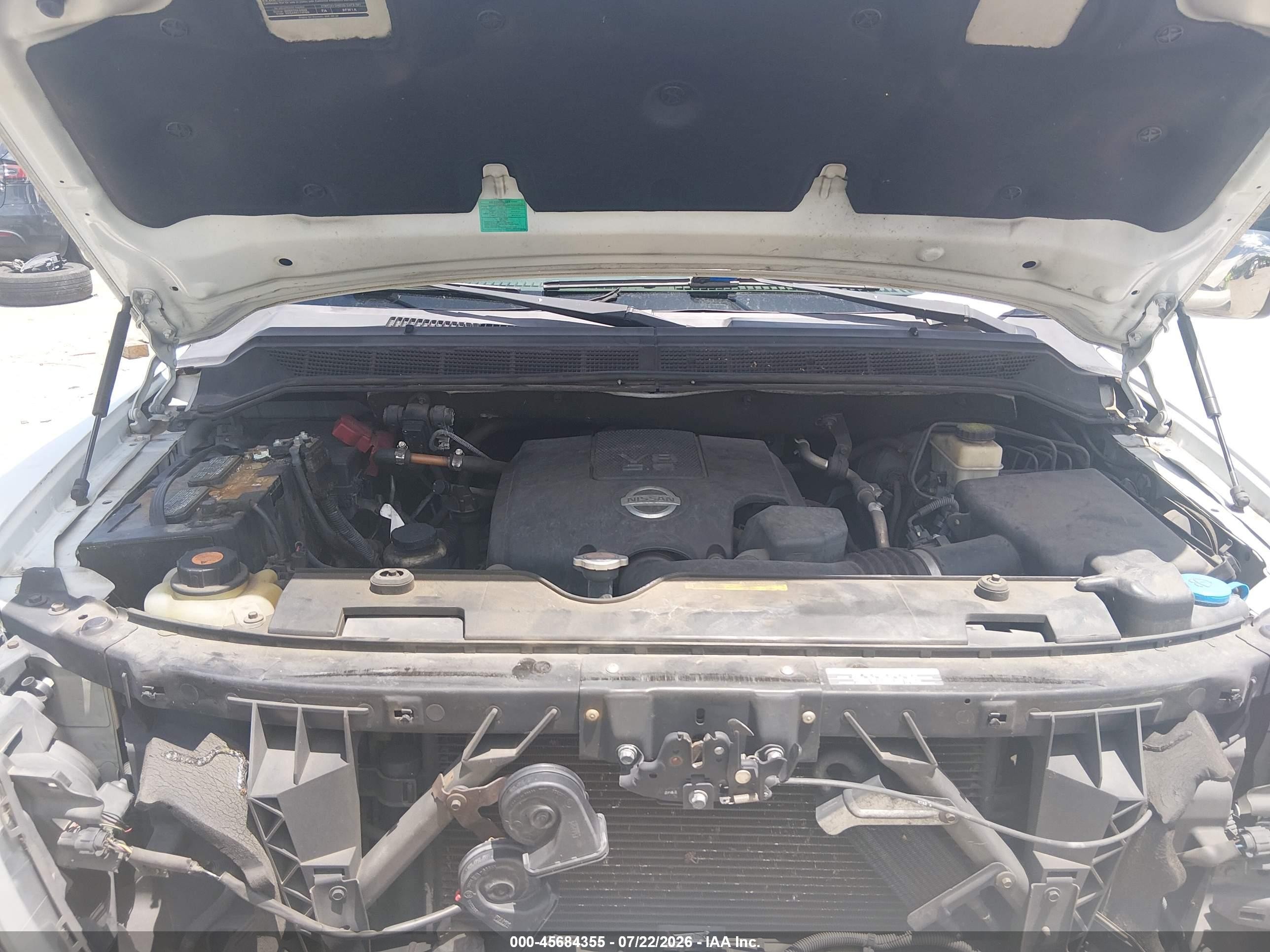 2013 Nissan Armada Platinum Белый vin: 5N1BA0NF4DN613696