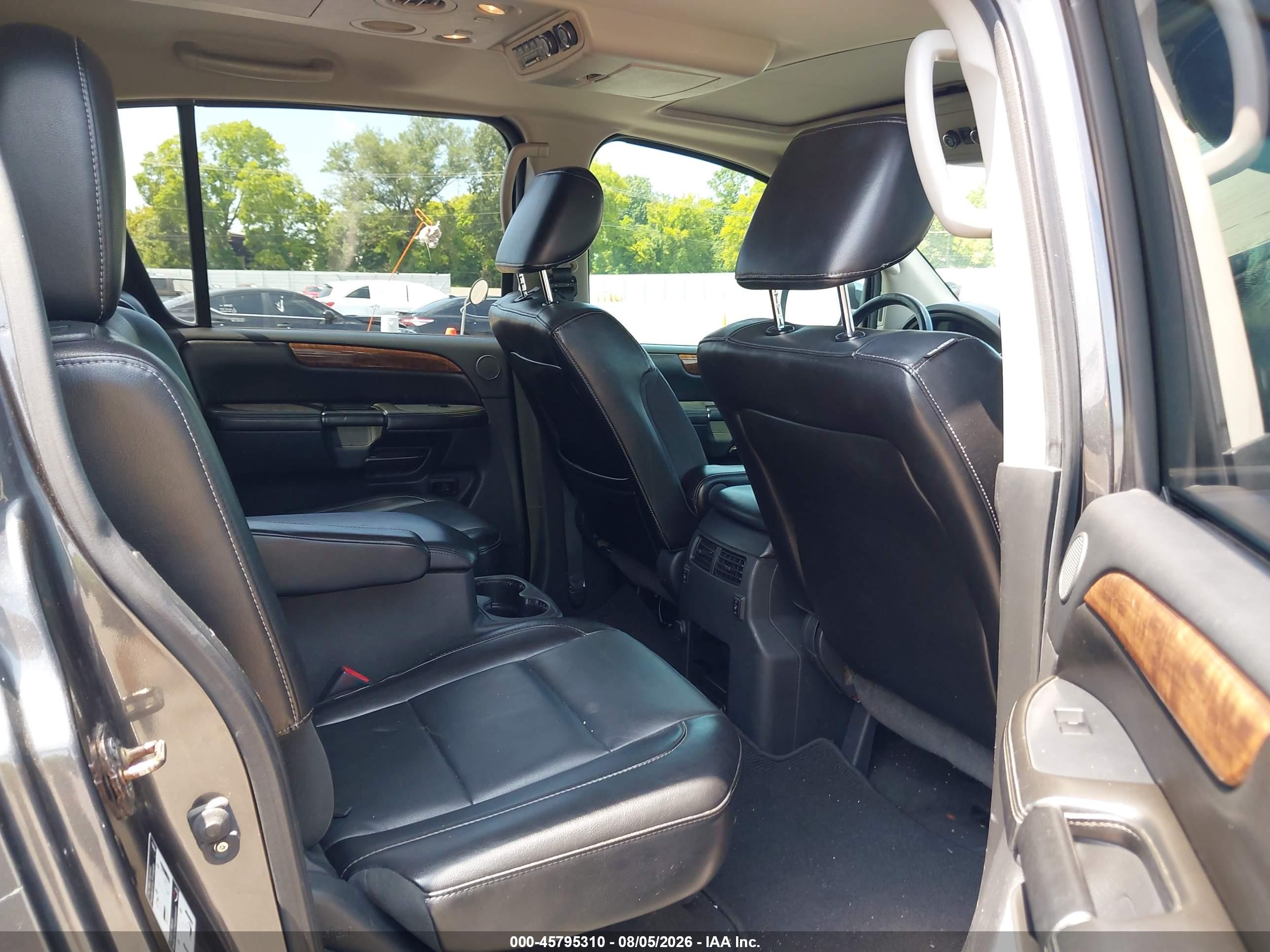 2012 Nissan Armada Platinum Gray vin: 5N1BA0NF5CN614418