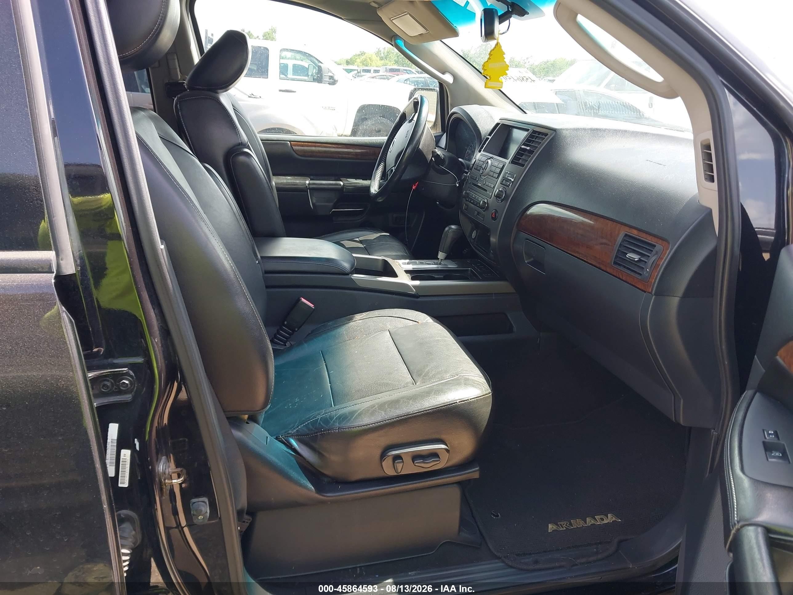 2012 Nissan Armada Platinum Black vin: 5N1BA0NF5CN617397