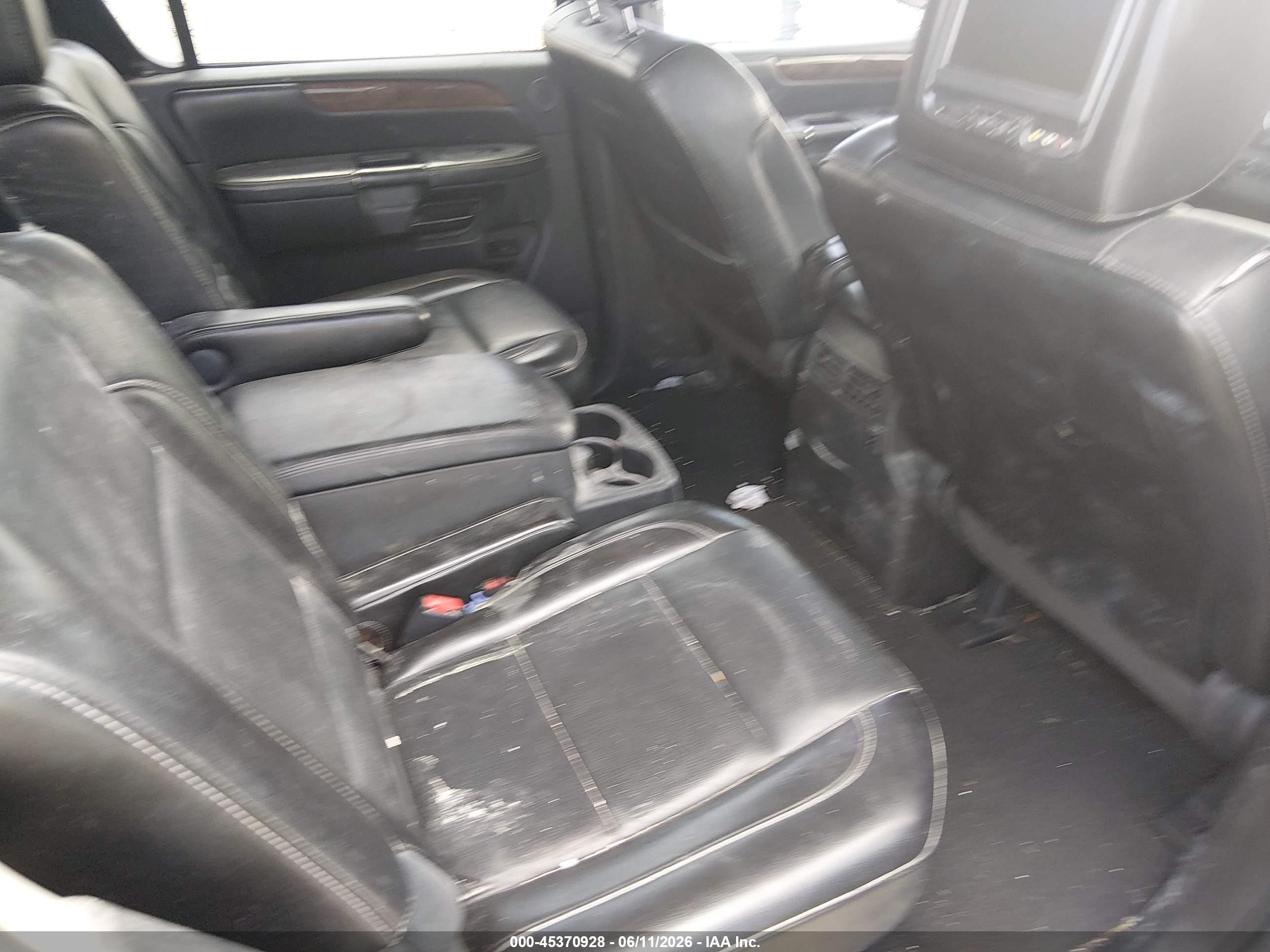 2013 Nissan Armada Platinum Серый vin: 5N1BA0NF5DN604912