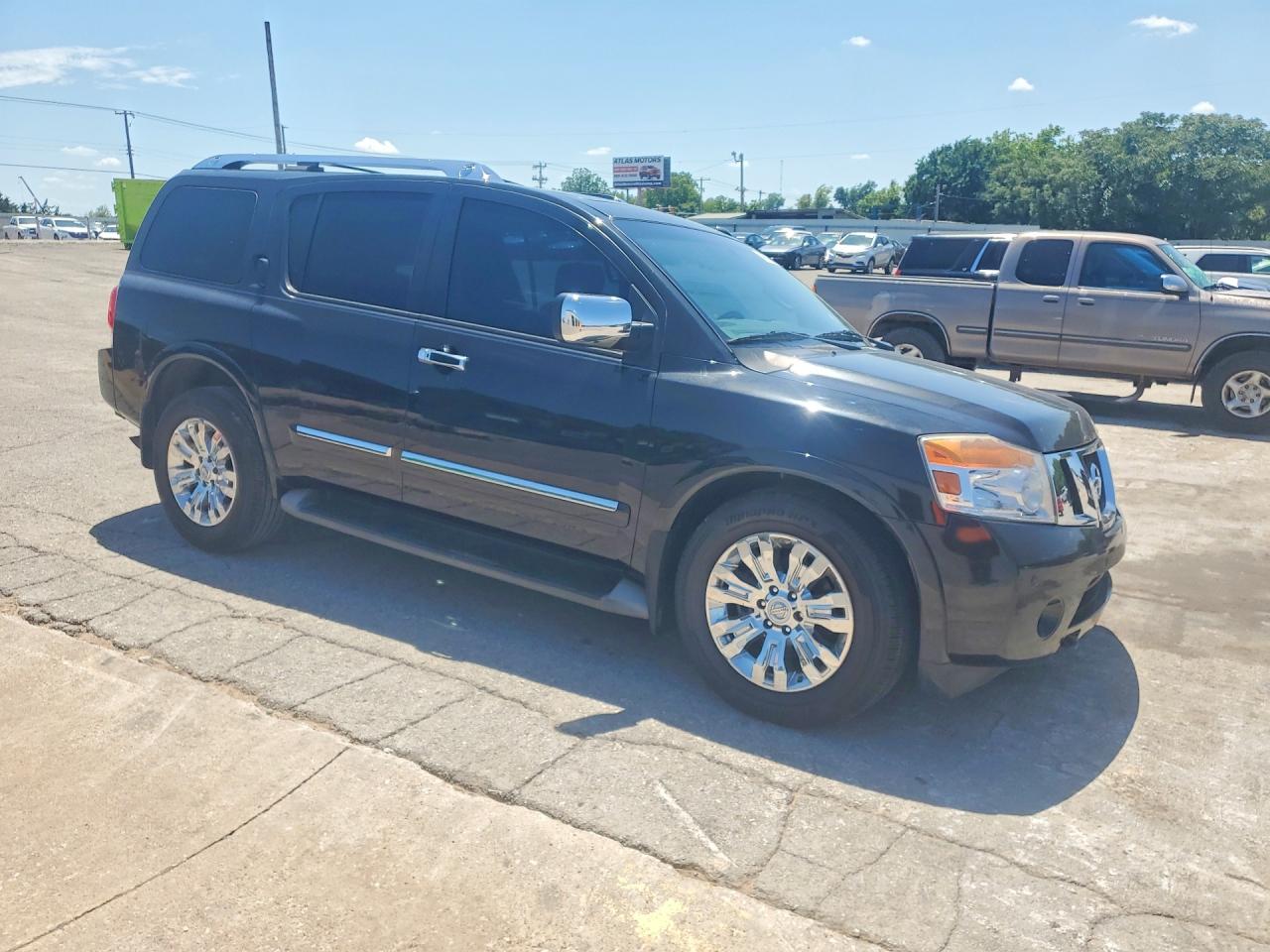 2015 Nissan Armada Platinum Charcoal vin: 5N1BA0NF5FN601754