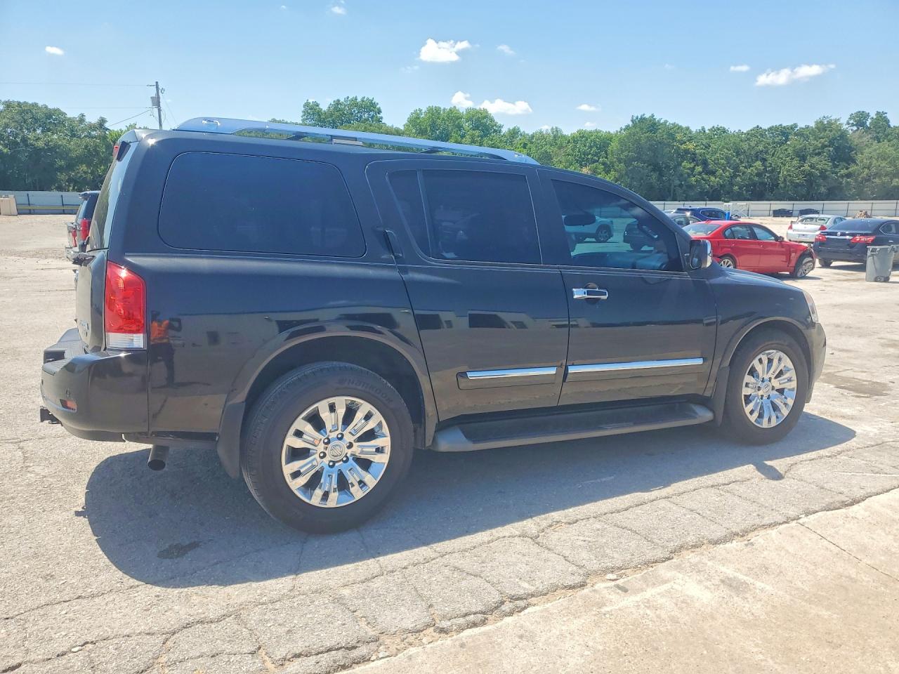 2015 Nissan Armada Platinum Charcoal vin: 5N1BA0NF5FN601754
