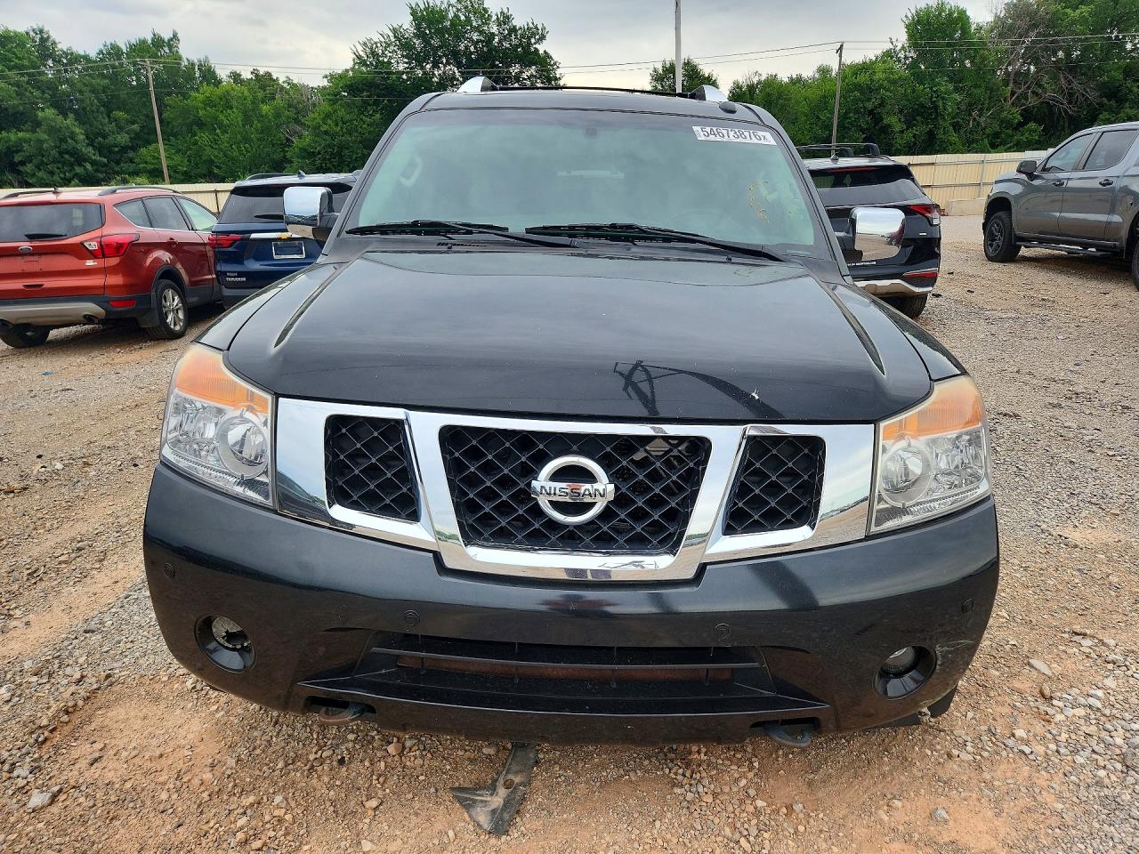 2015 Nissan Armada Platinum Charcoal vin: 5N1BA0NF5FN601754