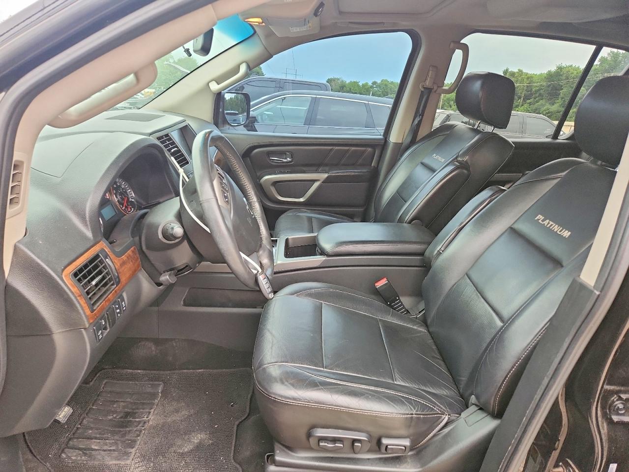 2015 Nissan Armada Platinum Charcoal vin: 5N1BA0NF5FN601754