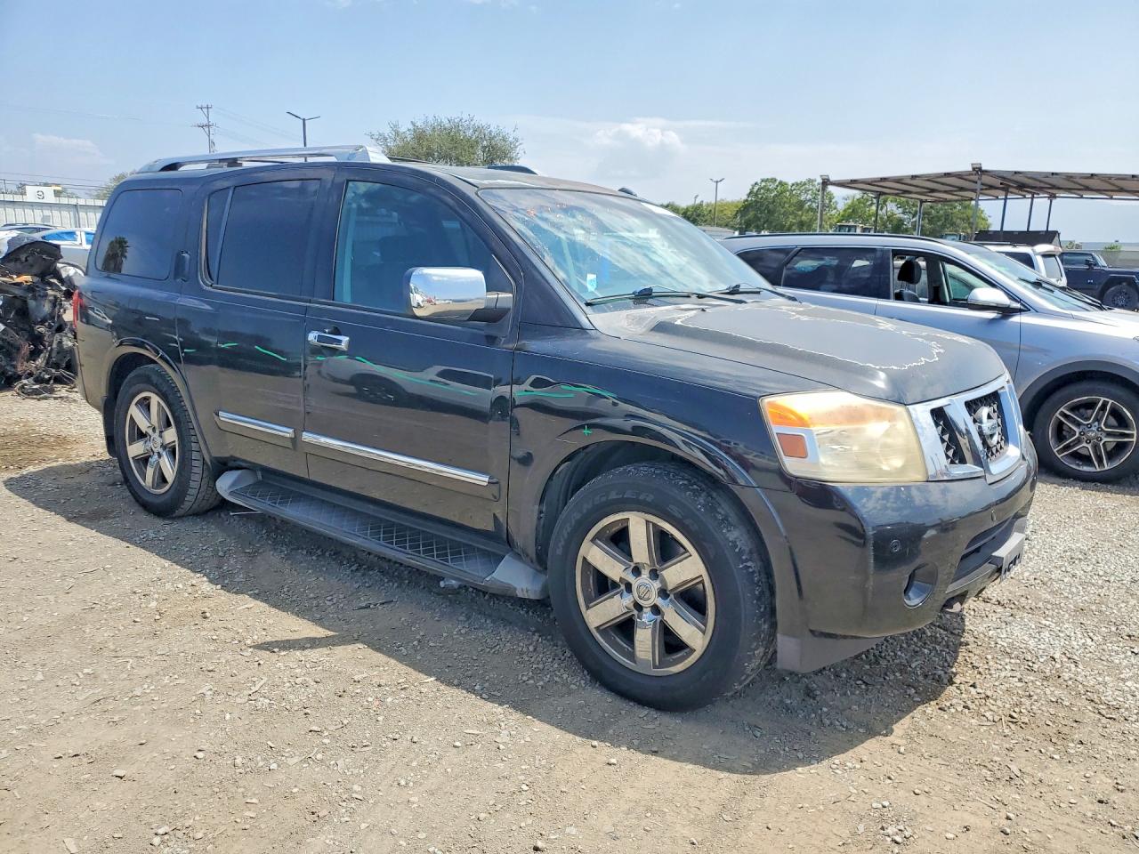 2011 Nissan Armada Platinum Black vin: 5N1BA0NF7BN606738