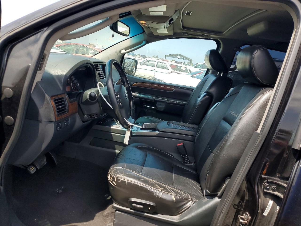 2011 Nissan Armada Platinum Black vin: 5N1BA0NF7BN606738