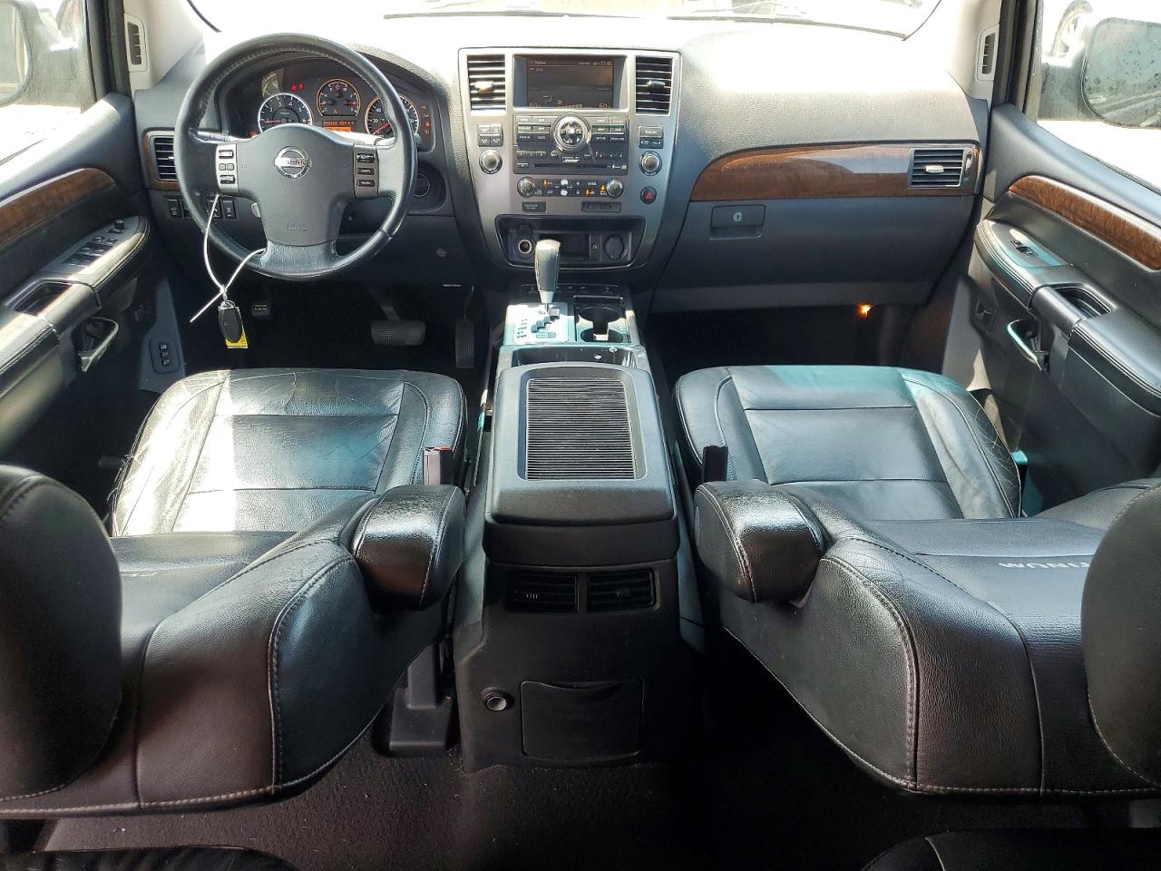 2011 Nissan Armada Platinum Black vin: 5N1BA0NF7BN606738