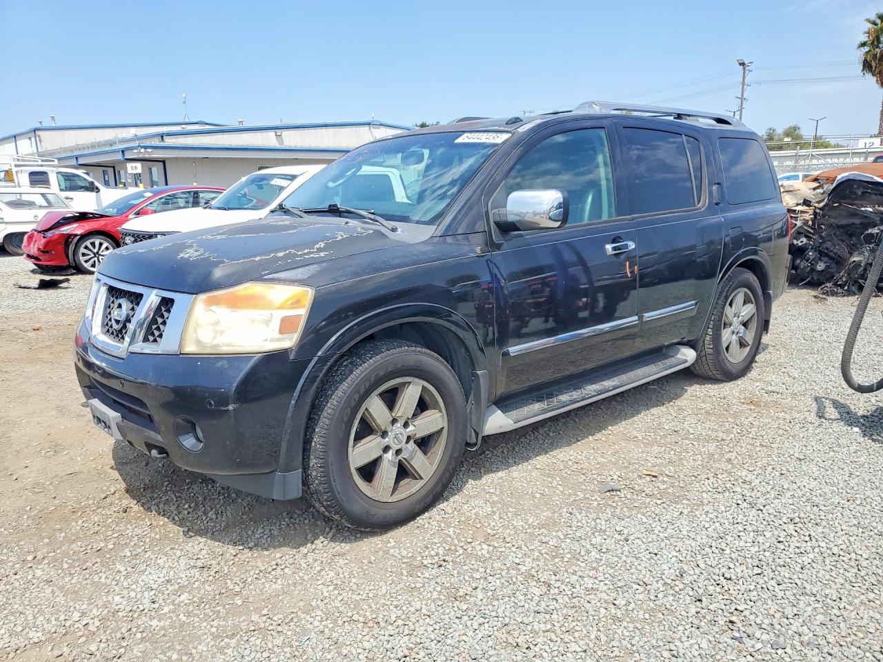 2011 Nissan Armada Platinum Black vin: 5N1BA0NF7BN606738